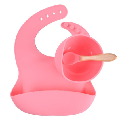Ensemble de salle à manger adapté aux enfants - Assiettes et couverts antidérapants
