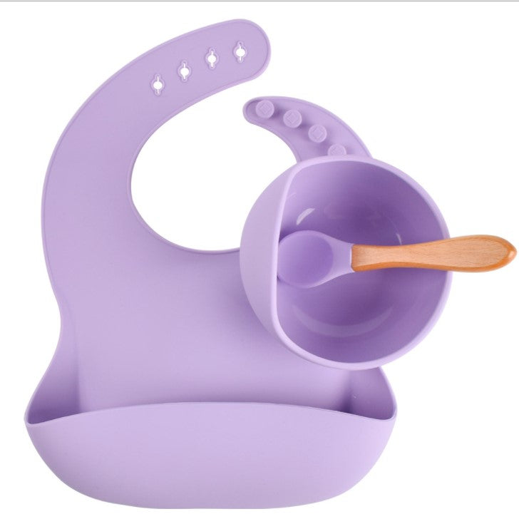 Ensemble de salle à manger adapté aux enfants - Assiettes et couverts antidérapants