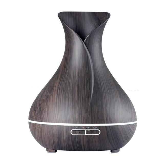 Diffuseur de brume fraîche Aroma 400 ml avec lumières LED colorées