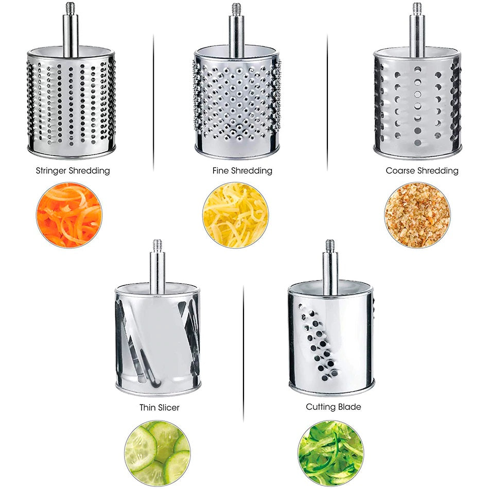 Easy Use 3-in-1 Food Grater Slicer Shredder