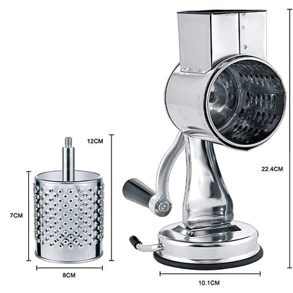Easy Use 3-in-1 Food Slicer Grater Shredder