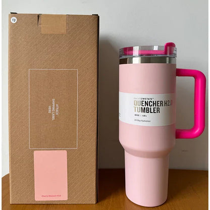 Grande tasse de voyage isotherme avec couvercle à bec verseur