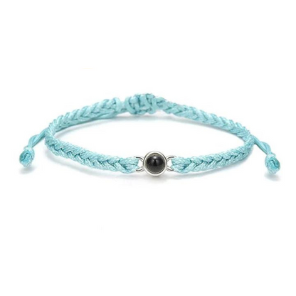 Bracelet personnalisé avec breloque photo