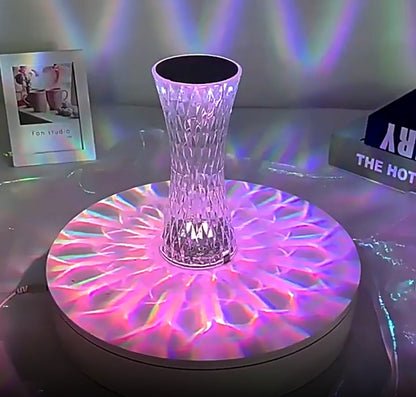 Lampe de chevet romantique avec veilleuse chaleureuse