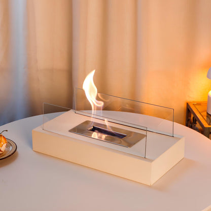 Lampe de table portable à effet flamme réaliste