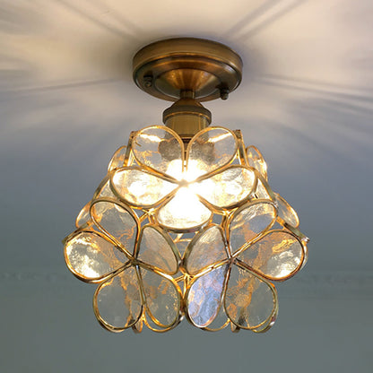 Lampe de plafond Tiffany de style vintage 