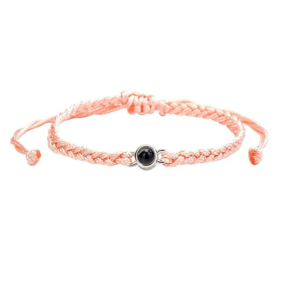 Bracelet personnalisé avec breloque photo