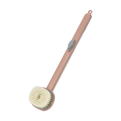 Brosse de salle de bain extensible avec long manche nettoyant