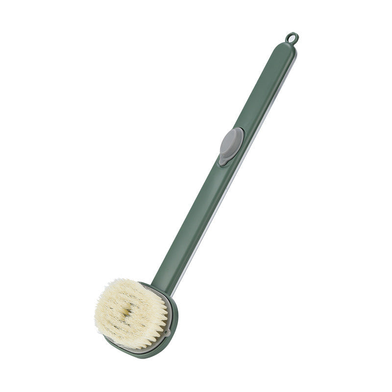Brosse de salle de bain extensible avec long manche nettoyant