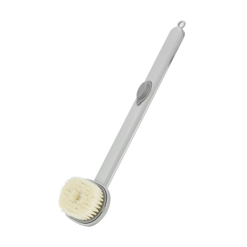 Brosse de salle de bain extensible avec long manche nettoyant