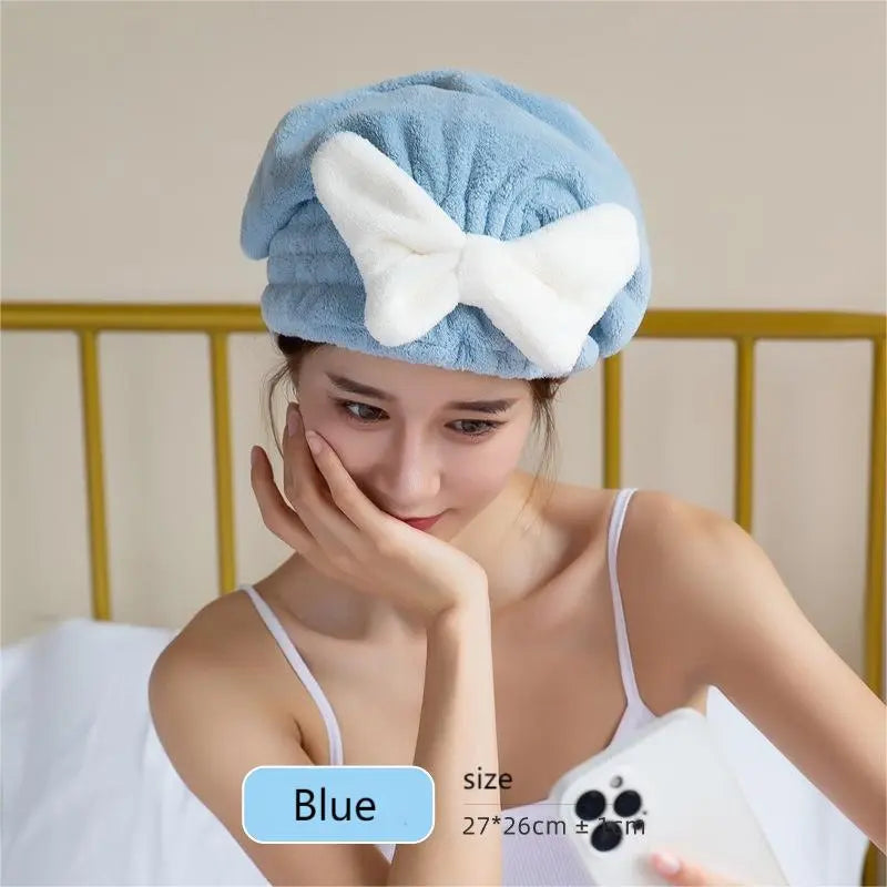 Cape en microfibre à séchage rapide pour cheveux