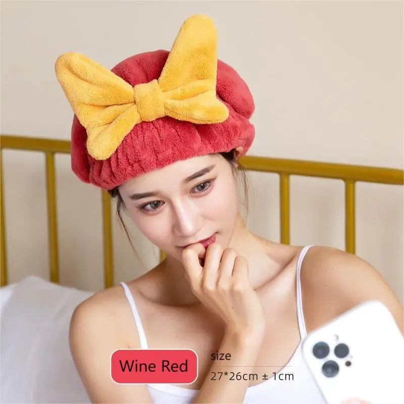 Cape en microfibre à séchage rapide pour cheveux