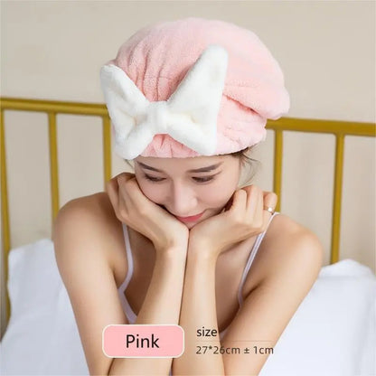 Cape en microfibre à séchage rapide pour cheveux