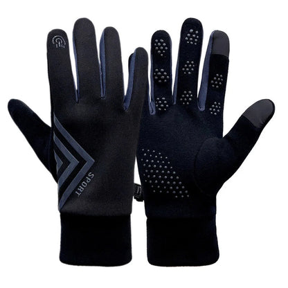 Gants d'hiver chauds pour écrans tactiles, imperméables et antidérapants