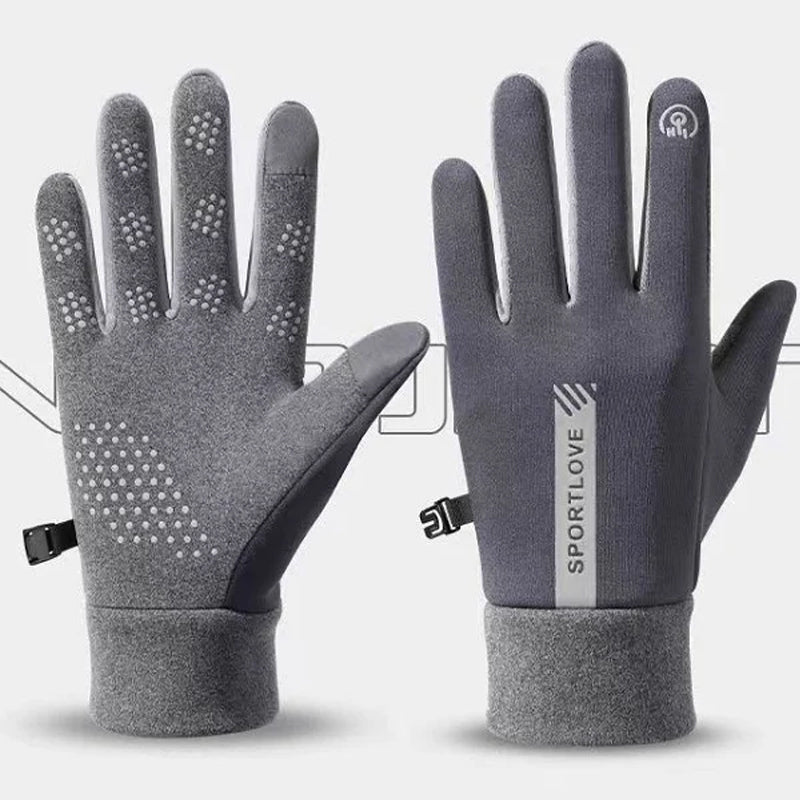Gants d'hiver chauds pour écrans tactiles, imperméables et antidérapants