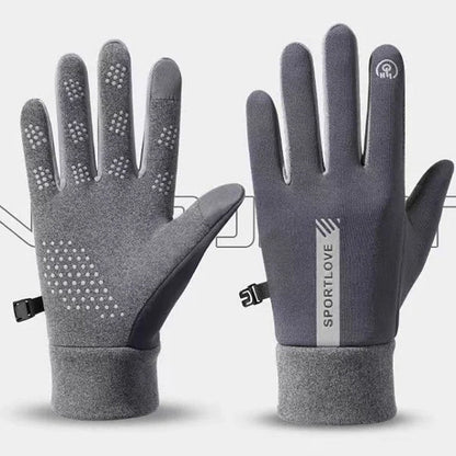 Gants d'hiver chauds pour écrans tactiles, imperméables et antidérapants