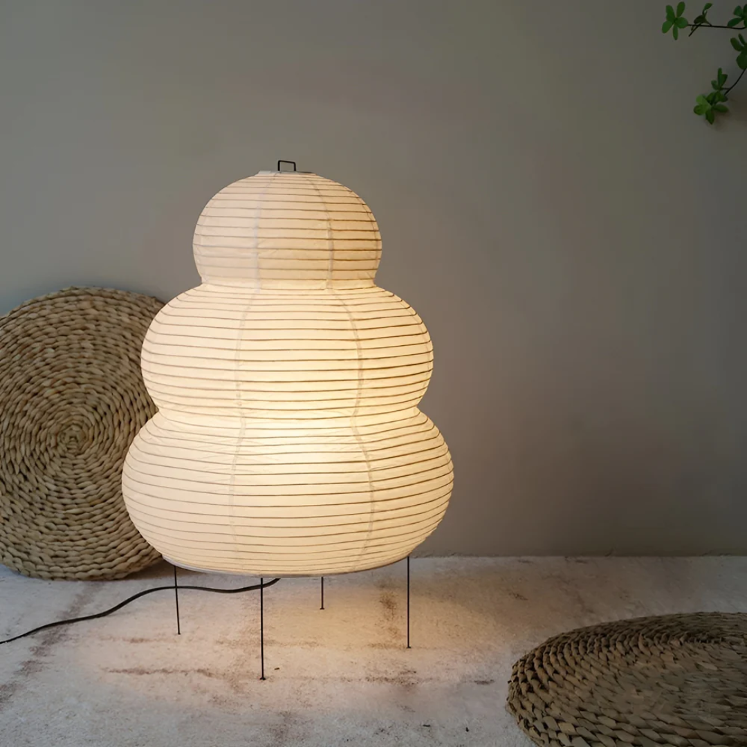 Traditional Rice Paper Table Lamp - Halri