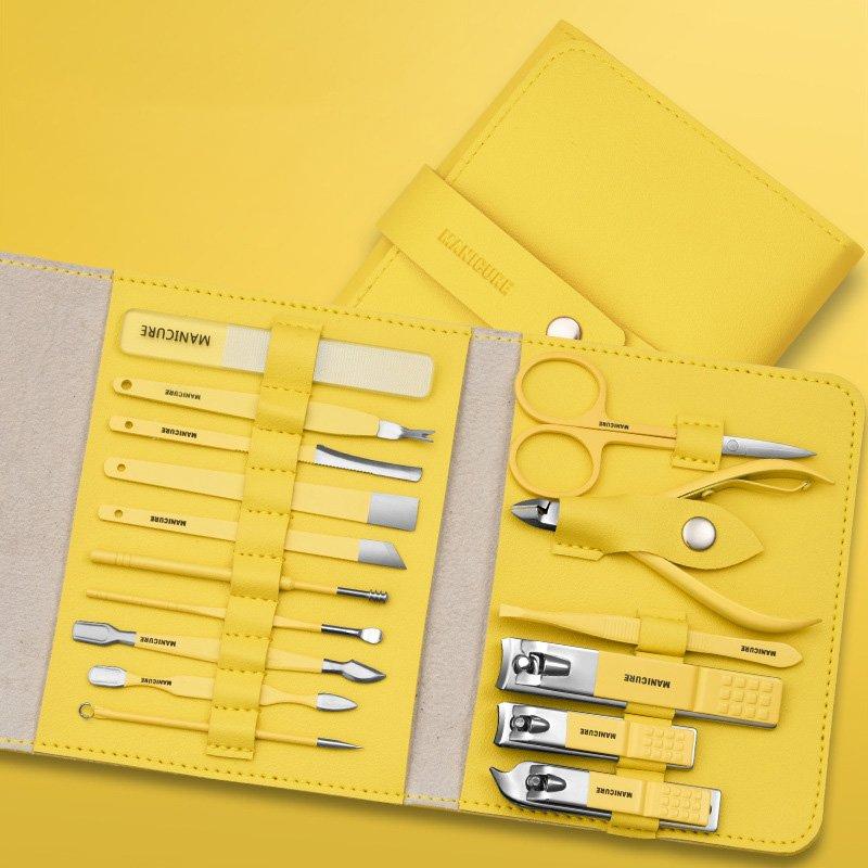 Kit de coupe-ongles de voyage (12/16 pièces)