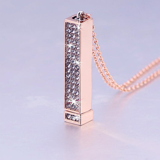 Romantic Hidden Love Message Heart Necklace - Halri