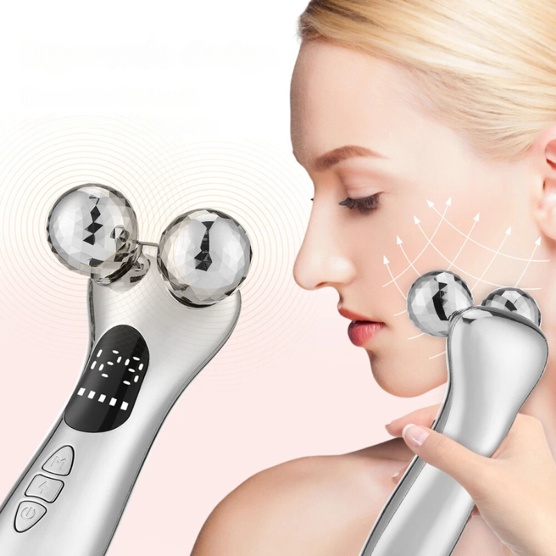 Rechargeable Facial Massager for Lifting and Tightening Skin - Halri