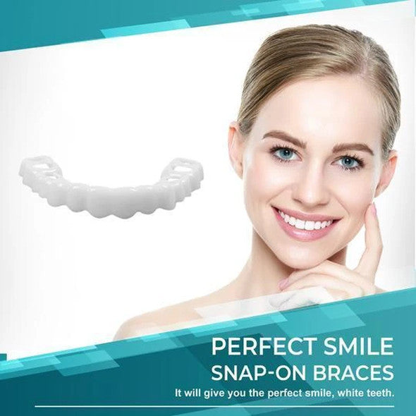 Easy Fit Clip On Teeth Veneers Set Upper Lower