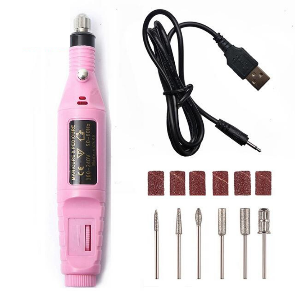 Compact Nail Drill Electric Manicure Kit - Halri