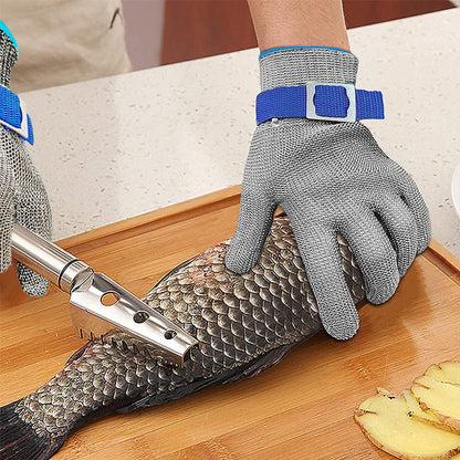 Durable Steel Mesh Lab Safety Gloves - Halri