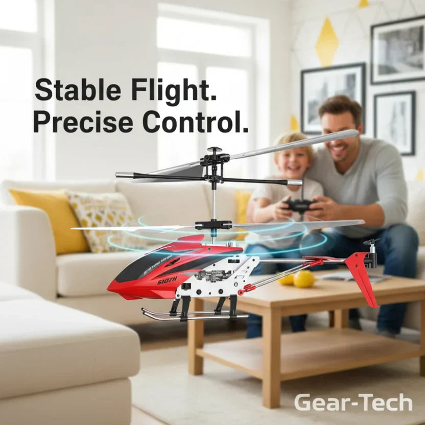 Durable Mini RC Helicopter for Kids and Beginners