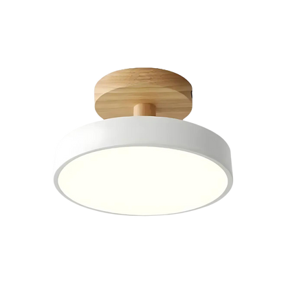 Plafonnier LED mince et contemporain