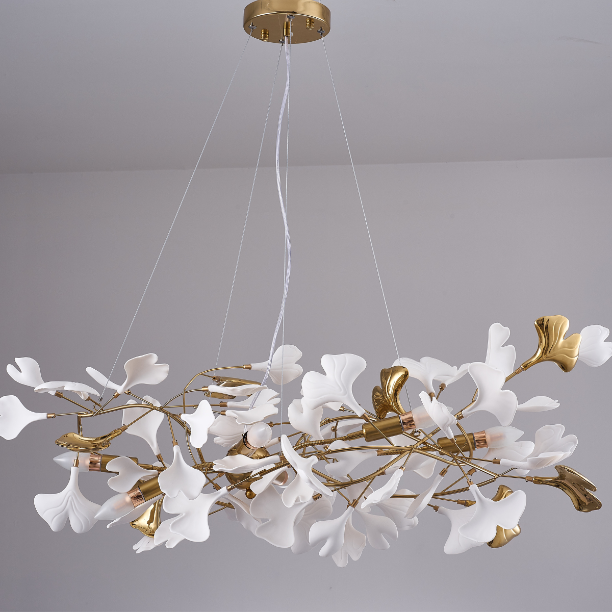 Beautiful Ginkgo Drop Necklace