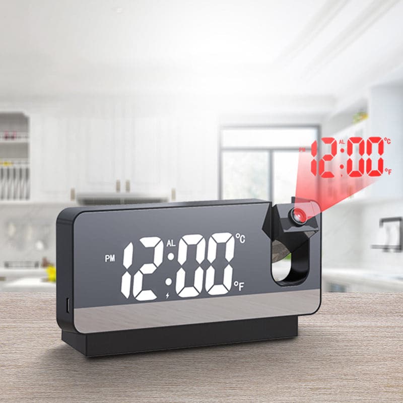 Big Display Digital Alarm Clock with LED Screen - Halri