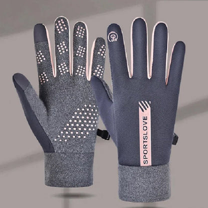 Gants d'hiver chauds pour écrans tactiles, imperméables et antidérapants