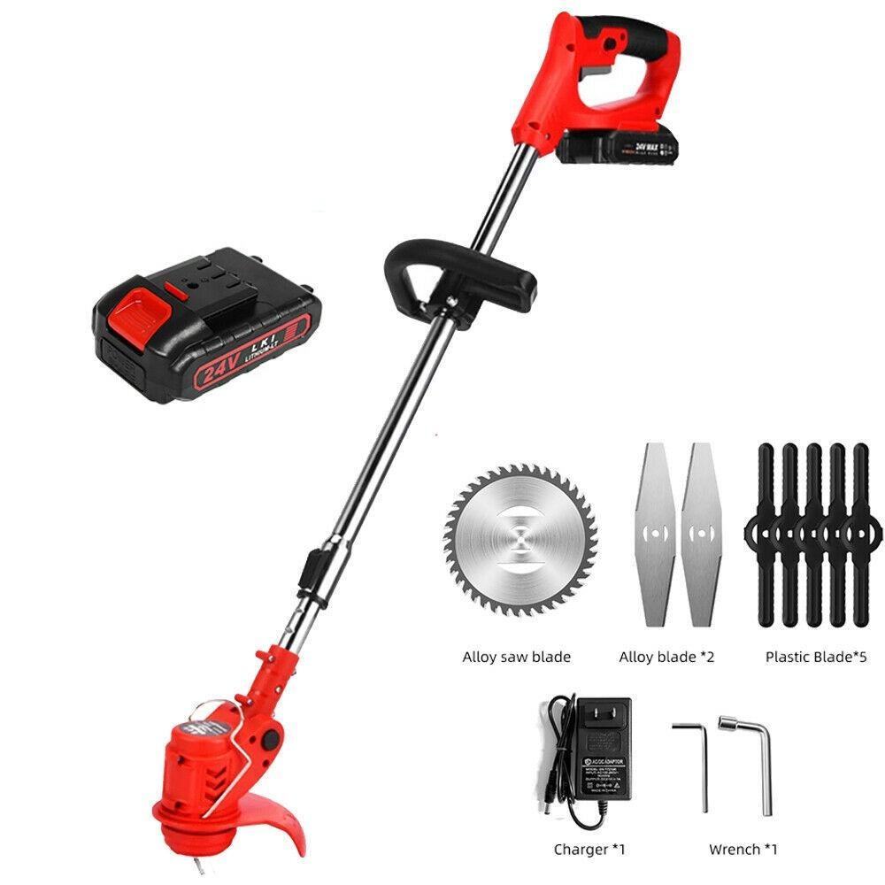 Efficient Cordless Electric String Trimmer Weed Cutter - Halri