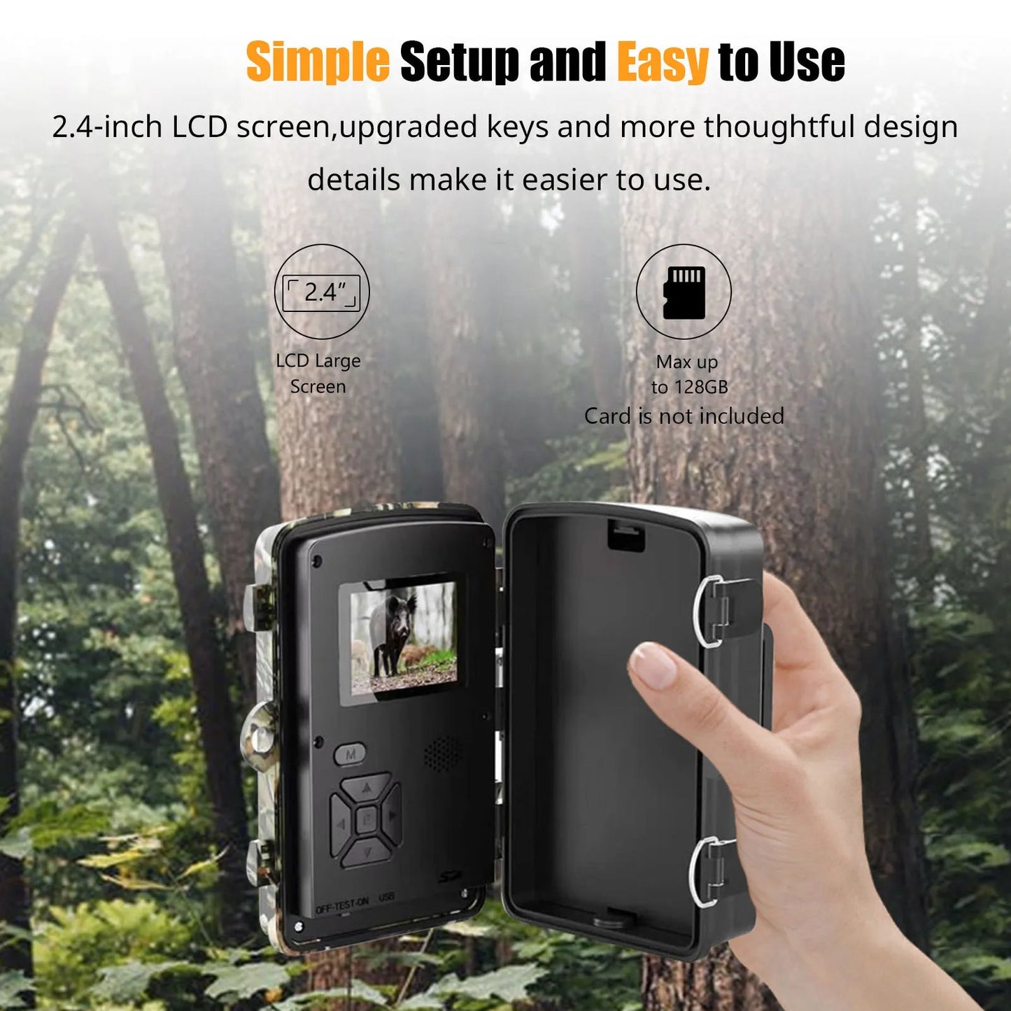 HD Waterproof Wildlife Camera
