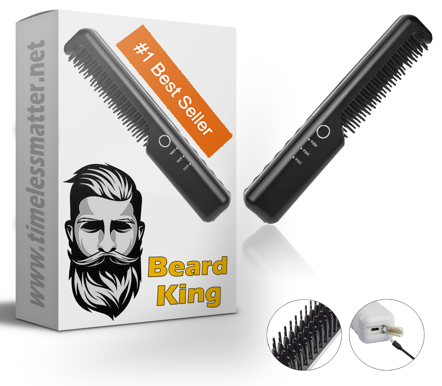 Professional Beard Styling Comb