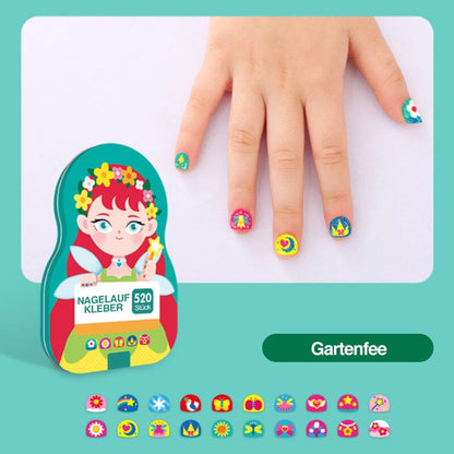 Ensemble d'autocollants amusants pour ongles pour enfants