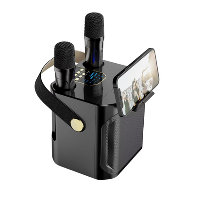 Wireless Karaoke Speaker System with 2 Mics - Halri