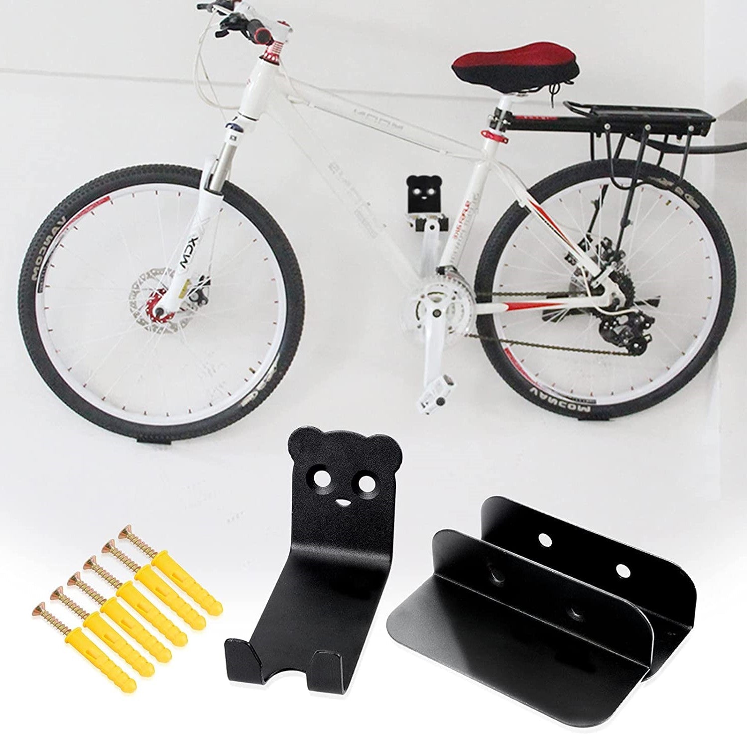 Strong Wall Mounted Bike Storage Rack - Halri