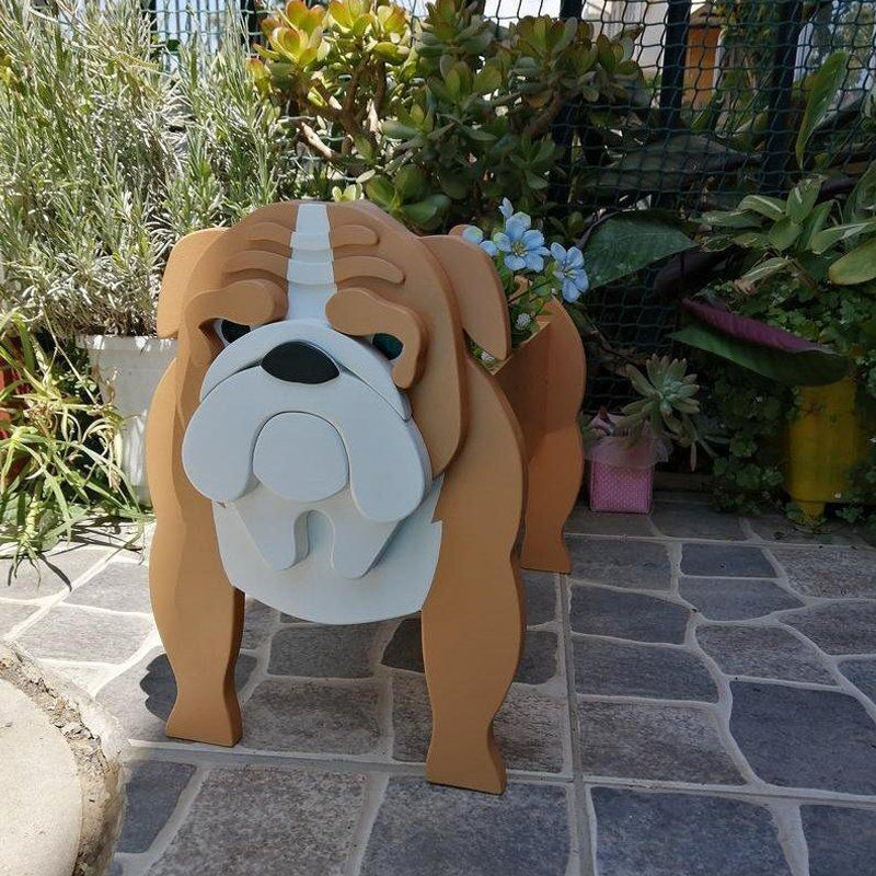 Pot de fleurs coloré en forme d'animaux
