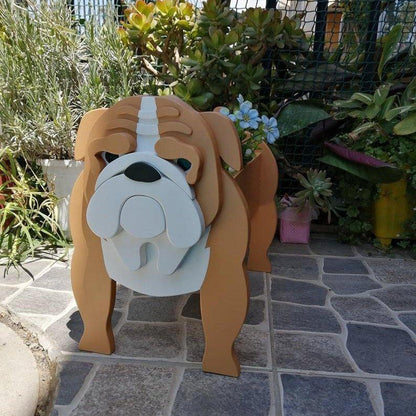 Pot de fleurs coloré en forme d'animaux
