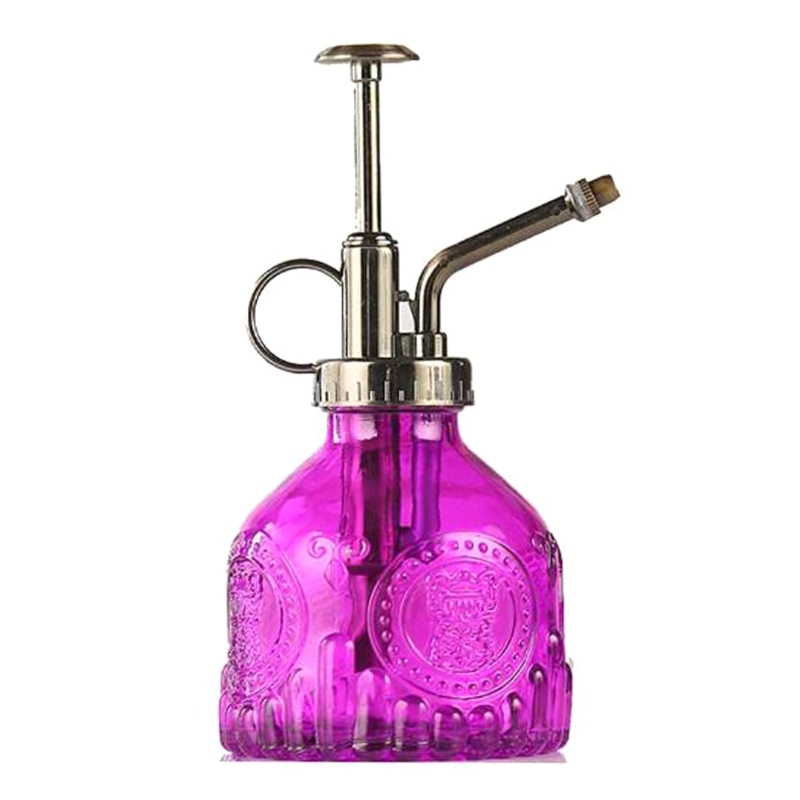 Flacon vaporisateur en verre style rétro