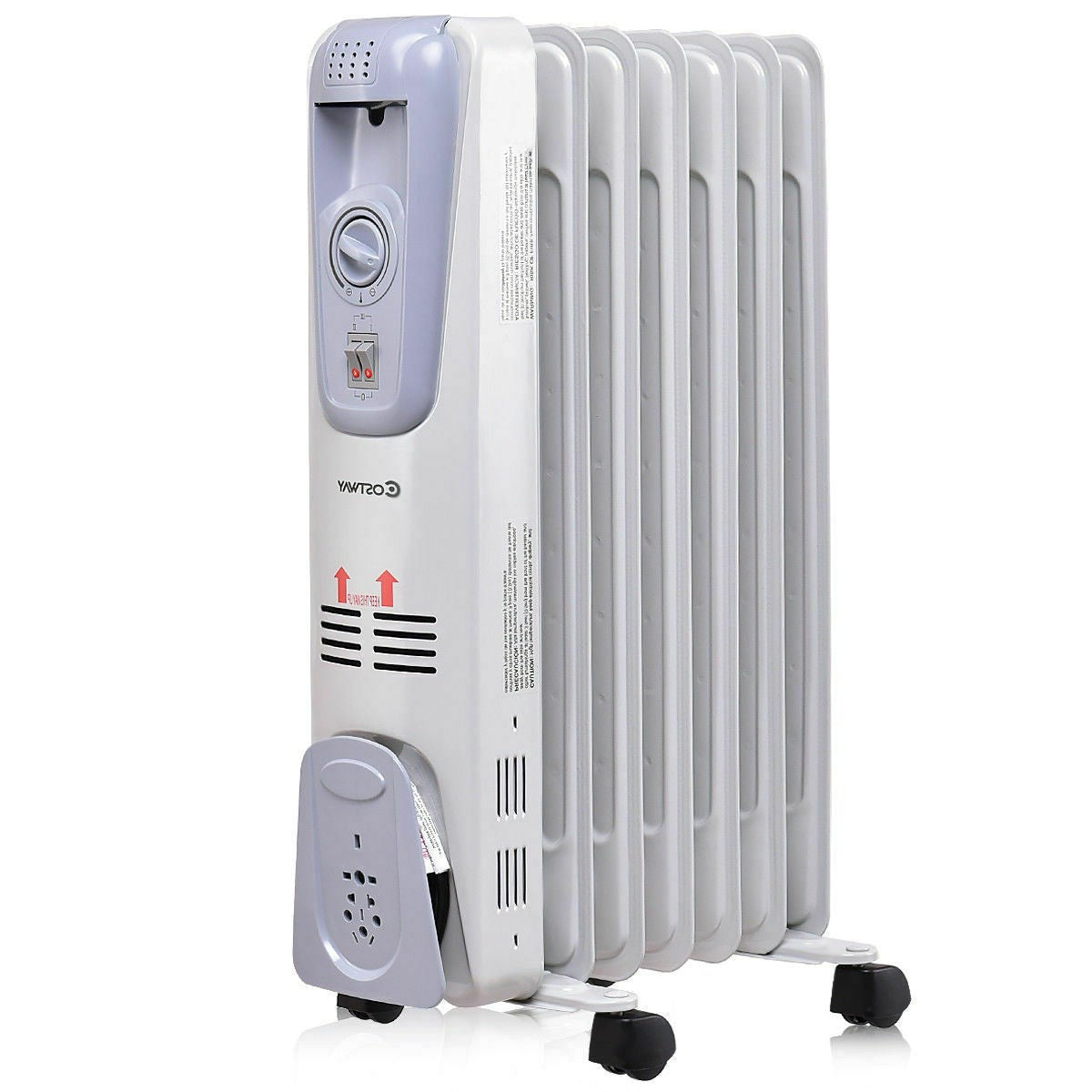 Efficient Electric Portable Space Heater 1500W - Halri