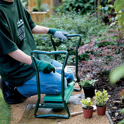 Comfortable Gardening Kneeler and Stool - Halri
