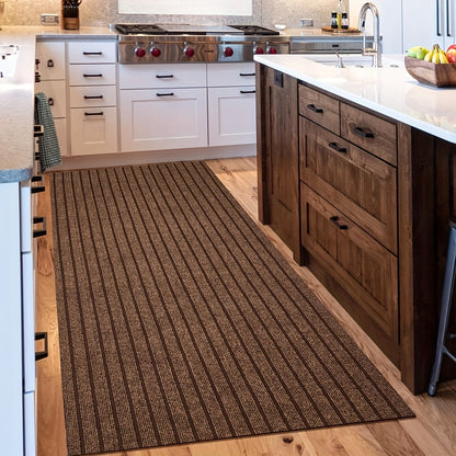 Tapis de couloir antidérapant pour intérieur et extérieur