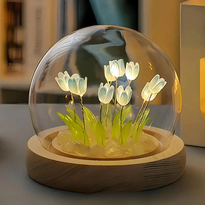 Lampe tulipe florale magnifique