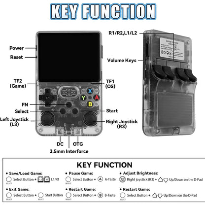 20000 Games of Pure Nostalgia! Handheld Console with 3.5-Inch IPS Screen