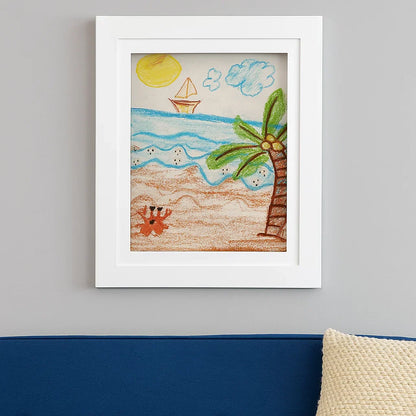 Rustic Wooden Picture Frame Display - Halri