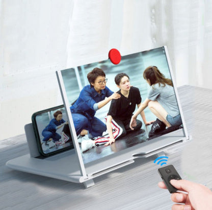 Projecteur portable 12 pouces pour téléphone, idéal pour les films et les vidéos