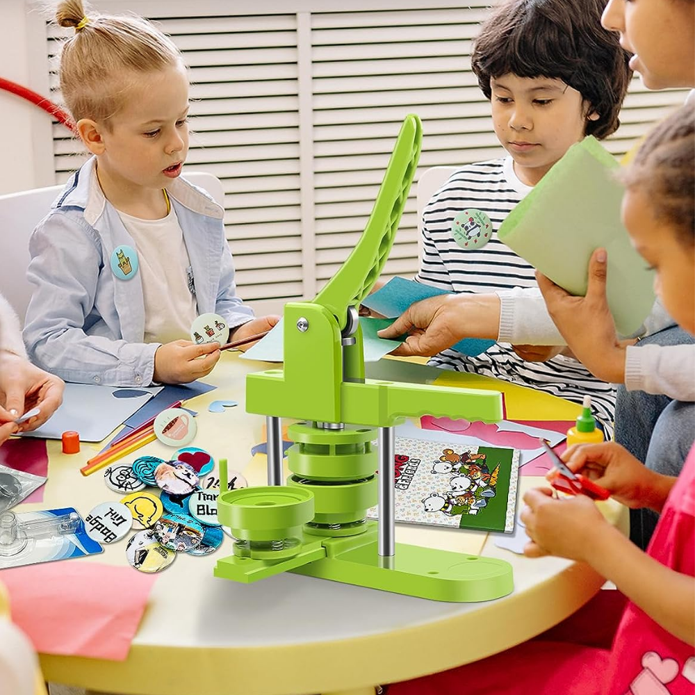 Easy Use Button Badge Making Machine for Home