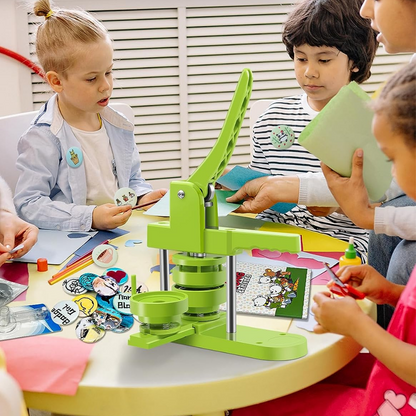 Easy Use Button Badge Making Machine for Home